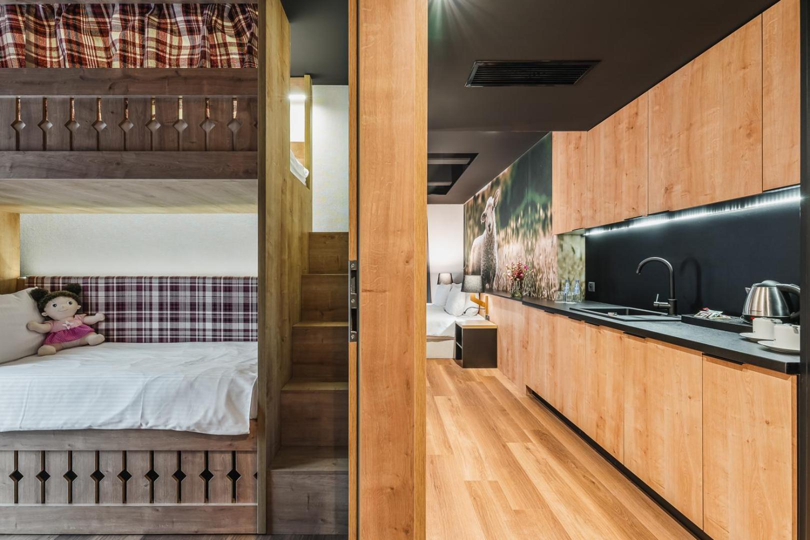 Szczawnica Park Resort & Spa Habitación foto Interior of a micro apartment